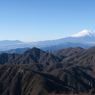 蛭ヶ岳から富士山