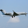 着陸　ｳｨﾙﾐﾝﾄﾝ Gulfstream Aerospace G650 