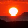 利尻のダルマ夕日・・・その②