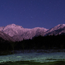 剱岳の星景