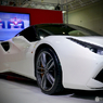 Ferrari booth : 488GTB side view