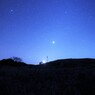 金星と月が昇る頃。。。