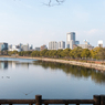 大阪街風景を撮ってみた－大阪城北外堀風景