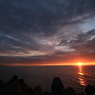 2014　日本海の夕日