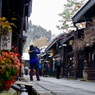冬の高山 古い町並み