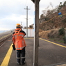 田儀駅通過支障なし