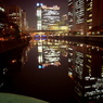 大阪、淀屋橋あたりの夜景