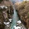 不老橋より３（手取峡谷より）