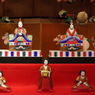 土人形の雛飾り