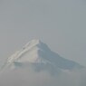 天空に聳える利尻山