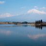 田貫湖から富士山