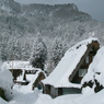五箇山　相倉地区の雪景色