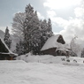 五箇山　相倉地区の雪景色