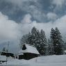 五箇山　相倉地区の雪景色