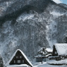 五箇山　相倉地区の雪景色