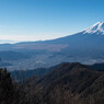 三ツ峠山から富士山