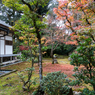 庫裡書院の中庭風景その４（那谷寺より）