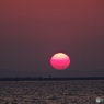 夕日のグラデーション