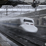 突入雪の中へ