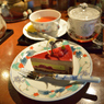 トンバイケーキセット