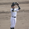 マウンドにて