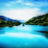 空の蒼、湖の碧　～初夏～