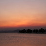 宍道湖の夕景