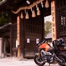 吉祥草寺とバイク