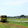 線路のある風景～田園の中を～