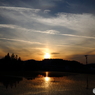 土曜の夕暮れ