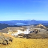 雌阿寒岳頂上より