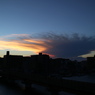 吹き出す雲