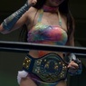希月あおい選手はタイ女子プロレスのタッグチャンピオン
