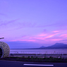 夕暮れにメロン