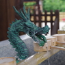 手水舎_龍_沼袋氷川神社