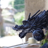 手水舎_龍_早稲田天祖神社