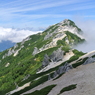 燕岳からの景色