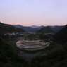 あらぎ島の夕景