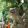 狛犬_皆中稲荷神社