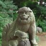 狛犬_江古田氷川神社