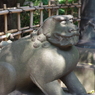 狛犬_亀岡八幡宮