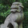 狛犬_月見岡八幡宮