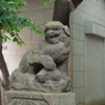 狛犬_神明氷川神社