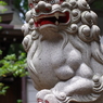狛犬_神明氷川神社