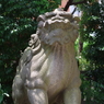狛犬_筑土八幡宮