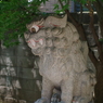 狛犬_天祖神社(早稲田)
