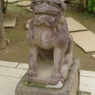 狛犬_鳩森八幡神社