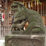 狛犬_本郷氷川神社