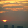夕暮れ