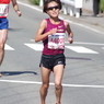 ハーフ女子トップの力走